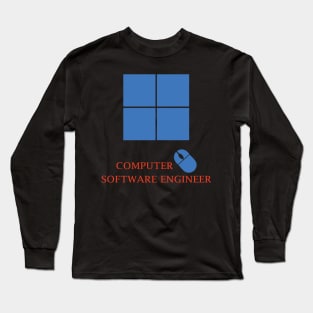 computer software engineer best design Long Sleeve T-Shirt